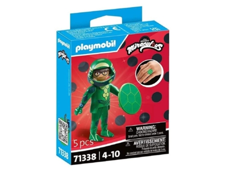 Playmobil 71338 Miraculous Con Figura Caparazón Playset De Cinco Piezas P24playmobil