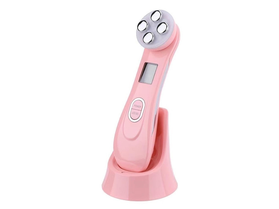 Massajador Facial Máquina De Clareamento Facial Para Mulheres Máquina De Beleza Facial 5 Em 1 Dispositivo De Luz Multifuncional Facialrosa Chennnls