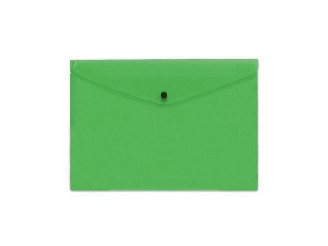 Bolsa Porta Documentos Liderpapel, Com Mola, A3, Verde