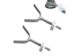 Kit Adaptador Para Grade De Portão Segurança Com Parafusos E Protetor