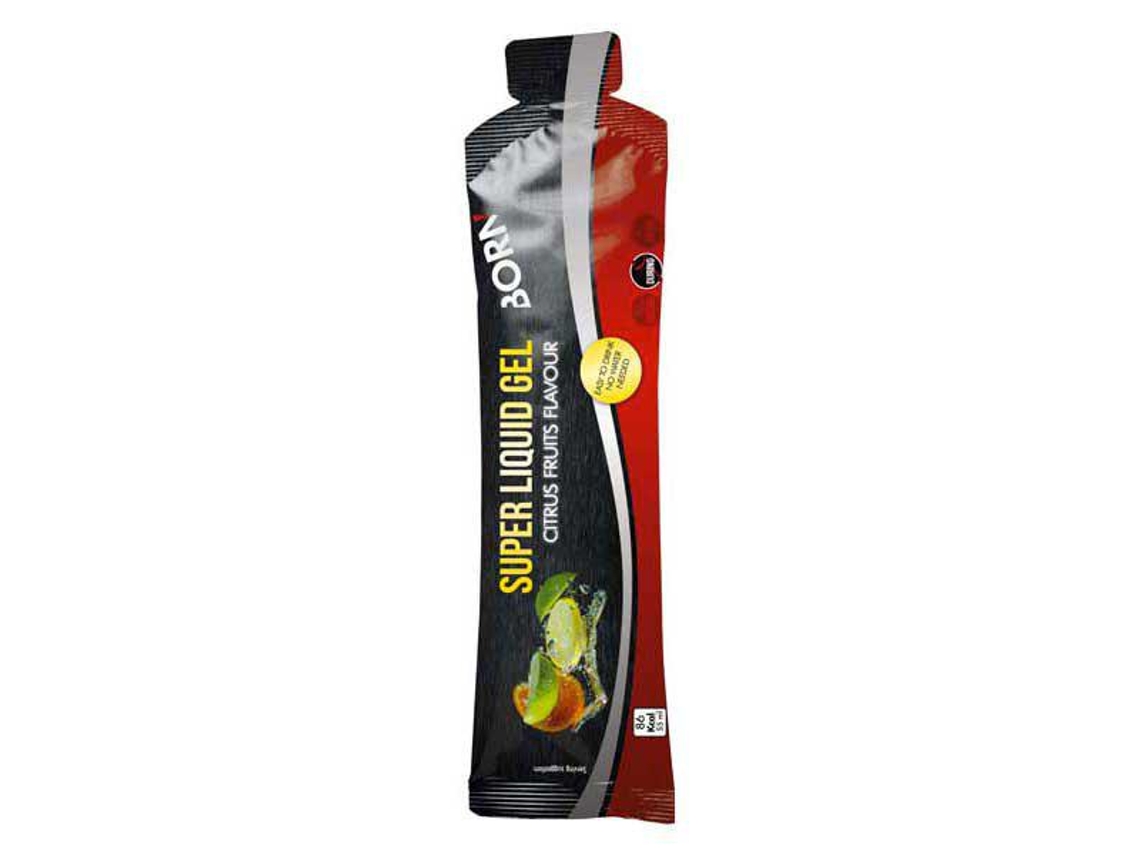 Suplemento Alimentar BORN Born Líquido Super 55Ml 12 Unidades Citrino Energia Géis Caixa