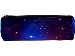Estojo Lápis Com Estampa De Céu Estrelado, Estojo Material Escolar, Organizador De Mesa, Nécessaire
