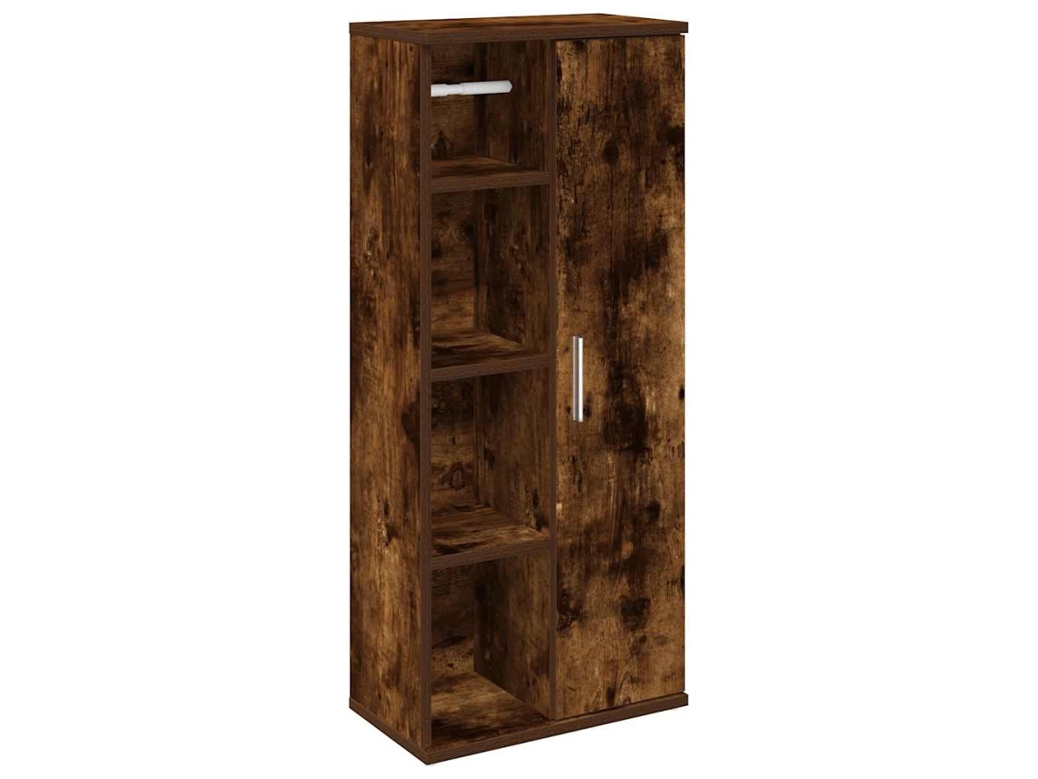 Conjunto de Móveis para Casa de Banho com Suporte Rolos Carvalho Fumado MAISON EXCLUSIVE (39x22x90 cm)
