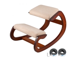 Conjunto De Cadeiras E Bancos Ergonómicos De Madeira Com Apoio De Joelhos Para Conforto E Correção Postural Tekmaquinas