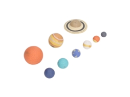 Ats modelo do Sistema Solar com 9 Planetas em Pvc, Brinquedo Educativo Espacial, Decoração de Escritório para Crianças