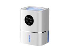 Desumidificador Zruxe 1,1l 700ml/dia (iluminação Ambiente, Ecrã Hd, Compacto 214x128x160mm)