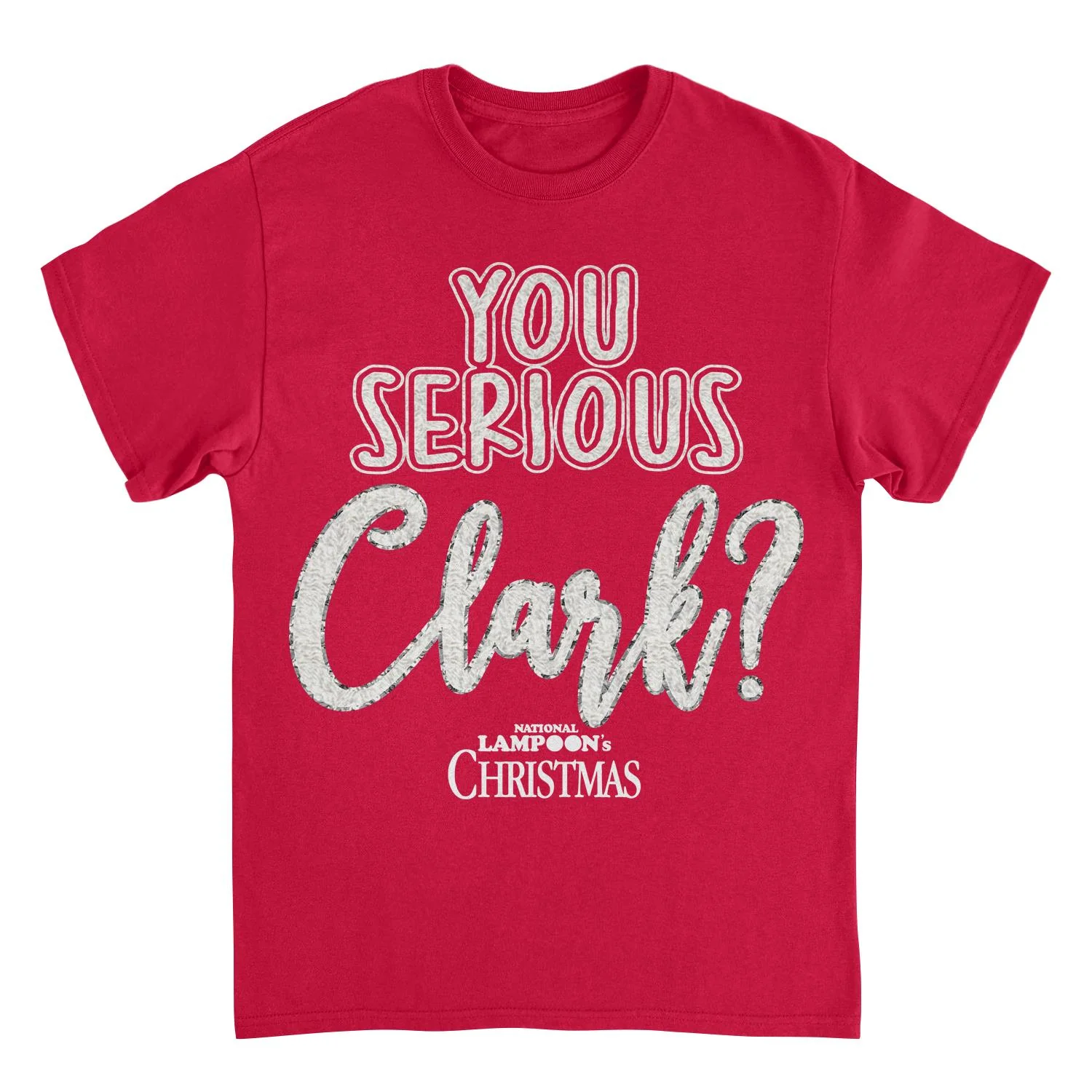 Unisex Adult T-shirt Rockinstone National Lampoon's Christmas Vacation You Serious Clark Whitesizem