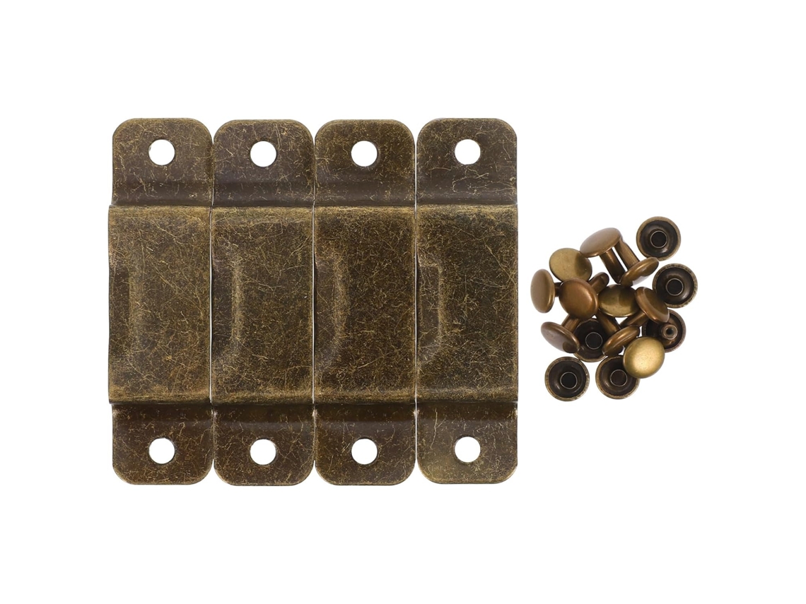 Suporte Ou Clipe Para Fita Métrica Veemoon Em Ferro Dourado Durável, Estrutura Robusta E Design Elegante, Versátil Para