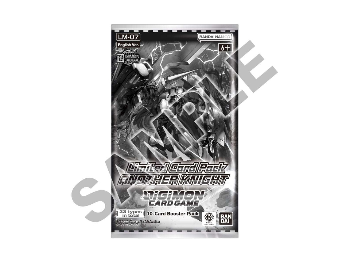 BANDAI NAMCO Digimon Card Game Limited Pack Another Knight Booster Lm07