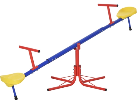 Balancé OUTSUNNY 360º (Idade Mínima: 3 anos - 182 x 77 x 43 cm) | Worten.pt