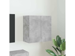 Vidaxl Armário De Tv De Parede Cinzento 59,5 X 31 X 60 Cm