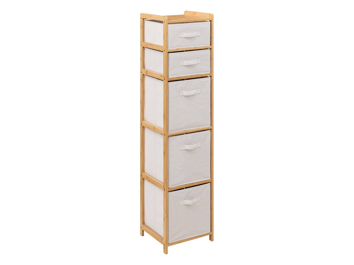 Cestas De Caixa De Bambu Marrom 5 FIVE SIMPLY SMART