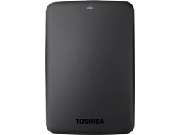 Disco HDD Externo TOSHIBA Canvio Basics (Preto - 1 TB - USB 3.0)