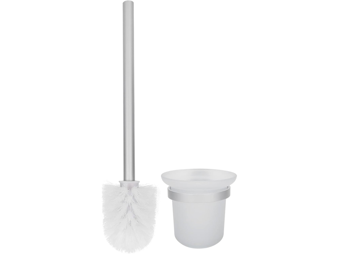 Kit De Suporte Para Escova De Vaso Sanitário Cryfokt,limpeza Duráveis Para Montagem Na Parede, Para Banheiro, Alumínio,