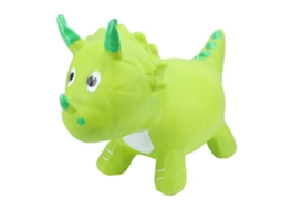 Mali cavalo Saltitante Inflável Dinossauro Pvc Macio Grosso Brinquedo para Bebê Verde