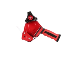 Dispensador de Fita Adesiva Reforçada para Selar Embalagens e Encomendas, Ferramenta Manual de Embalagem 29k, Cor Vermelha, Design Durável. GOKOCO