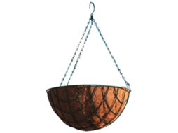 Faura - Macetero De Coco Colgante 30 Cm. (diámetro) | 30 Cm. (diámetro) ()