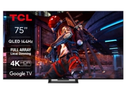 TV TCL 75C745(QLED - 4K Ultra HD - 75'' - 189 cm - Smart TV)