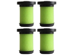 Conjunto de 4 Filtros Algodão para Aspirador de Pó Multi Plus BRILVIBERA