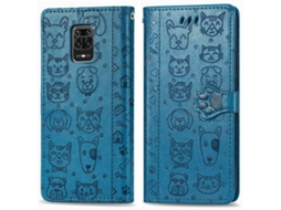 Capa Xiaomi Redmi Note 9S HONGWE. Livro Azul