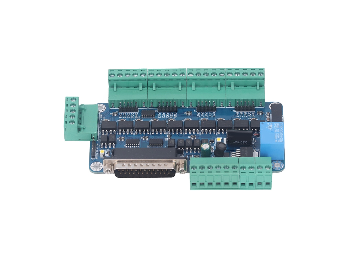 Placa Controladora Motor Cnc 5 Eixos 12 60v Dc