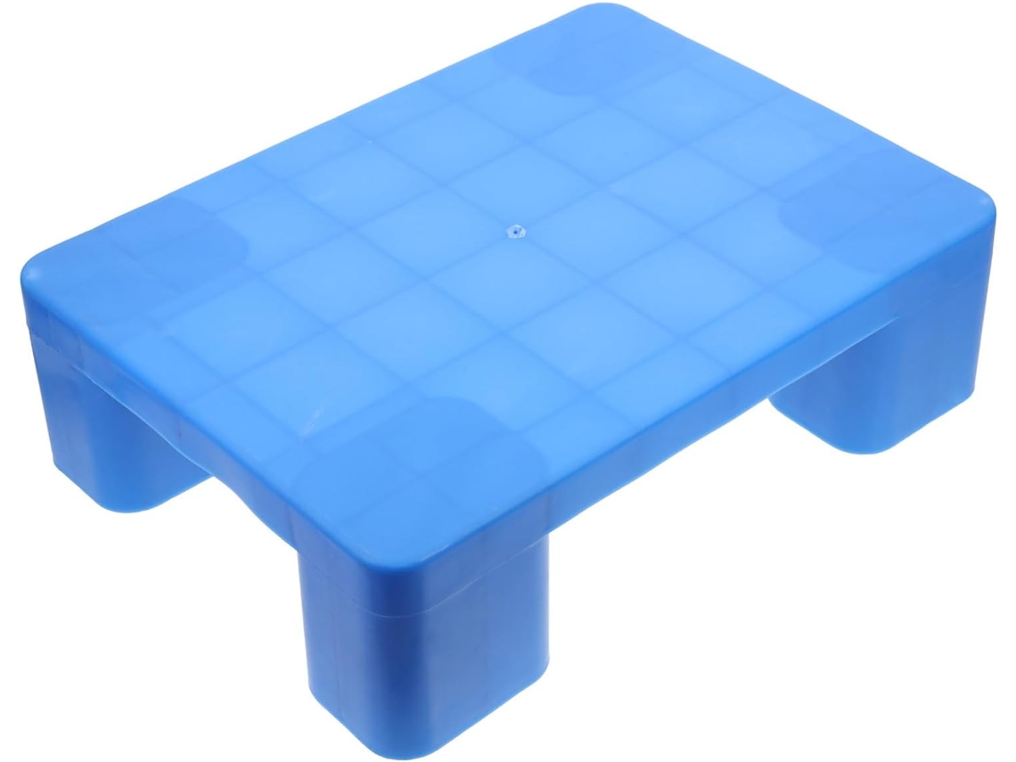 Palete De Plástico Azul Zerodeko 40x30x12 Cm Para Armazenamento