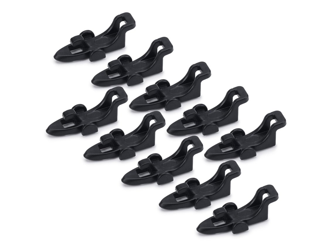 Conjunto de 10 Porta Anzóis para Vara de Pesca