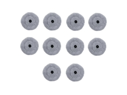 10pcs Round Mop Cloths For S8 Maxv Ultra G20s Robot Vacuum Cleaner Replac_glo