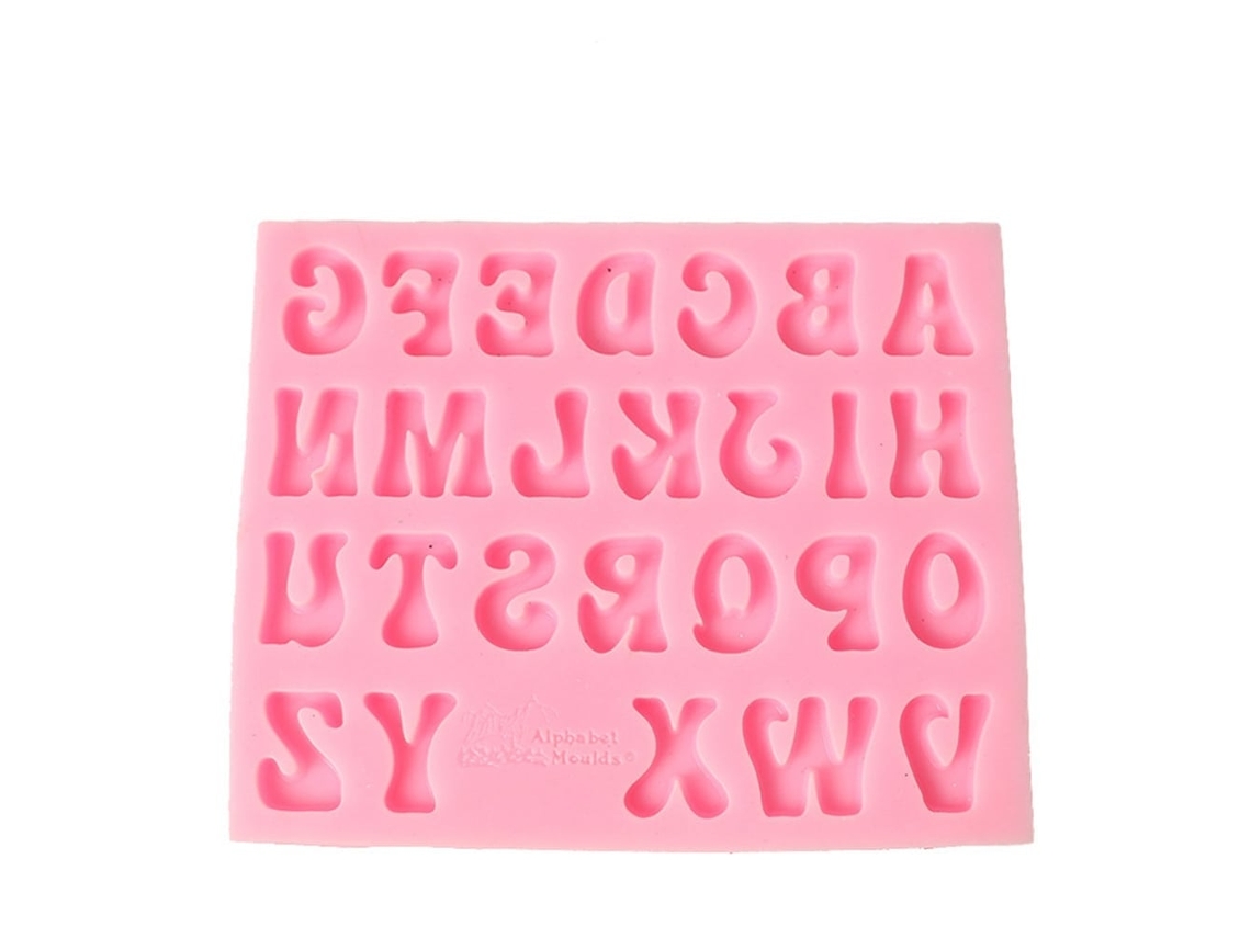 Molde de Silicone LAXISCREED para Bolo em Forma de Letra