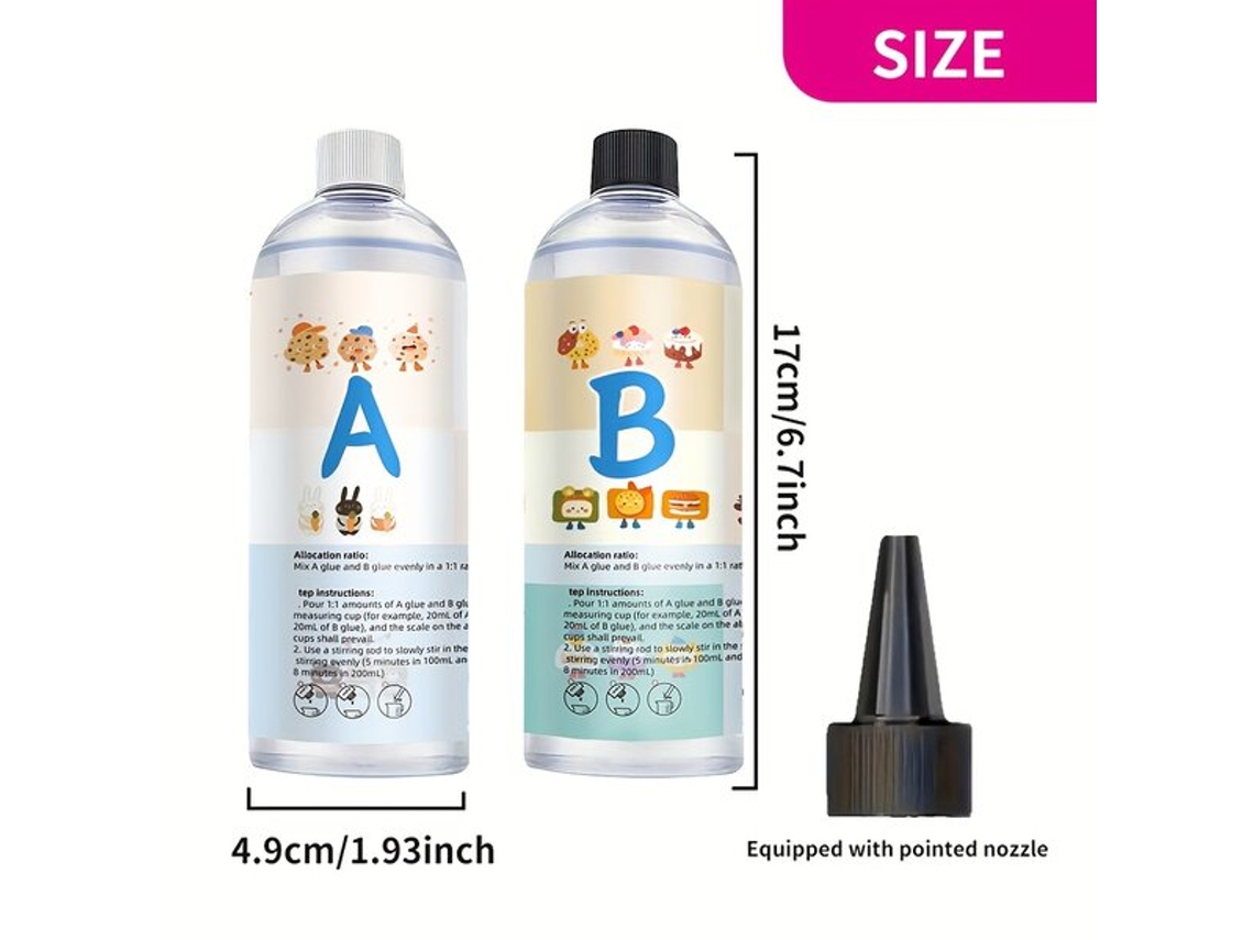 Kit De Resina Epóxi Para Joias E Mesa Vayotoy