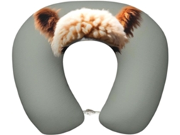 Travesseiro de Viag em Espuma Viscoelástica com Estampa Avatar Alpaca Suporte Confortável Formato U para o