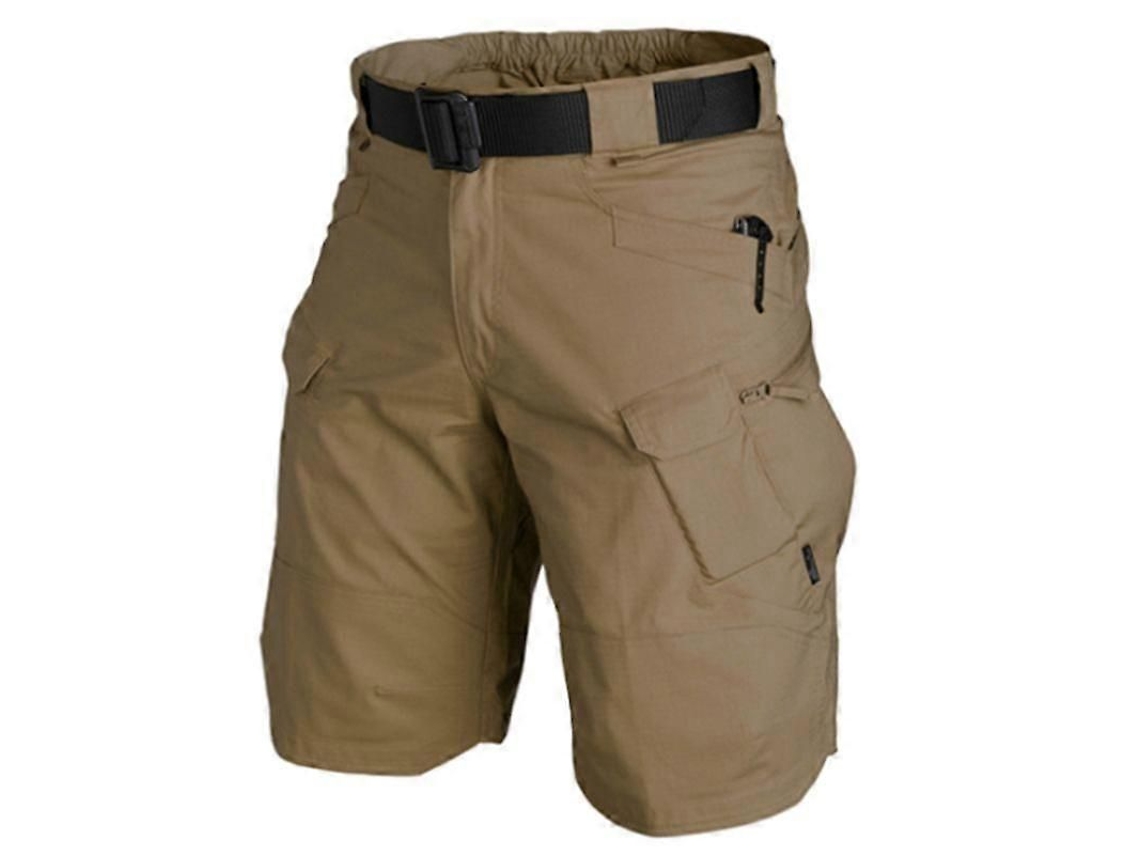 Bermudas Táticas, Impermeáveis, Masculinas, Leve, Respirável, Hiking, Pesca, Cargo, 2xlmarrom | S/MARCA