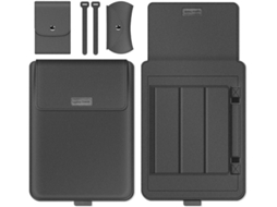 Capa Flip Resistente HEXINYIGJLY para Surface Pro X, antichoque, suporte caneta, acolchoado azul | HEXINYIGJLY