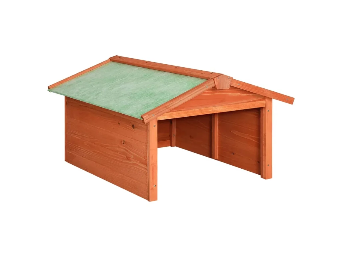 Lawn Mower Garage, Lawn Mower Garages Vidaxl Marrom Madeira (n/a)
