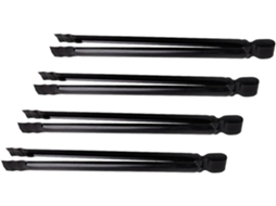 Pinças Para Churrasco Adorainbow De Ferro, 4 Peças, Com Cabos Ergonômicos, Ferramenta Confiável Para Carvão, Durável E