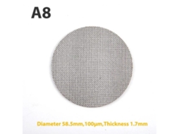 Tapeçaria Bordada 58.5Mm 100 Mícrons--51-53.5-58.5Mm Malha de Filtro de Arruela de Chuveiro de Contato para Máquina de Café YWEI