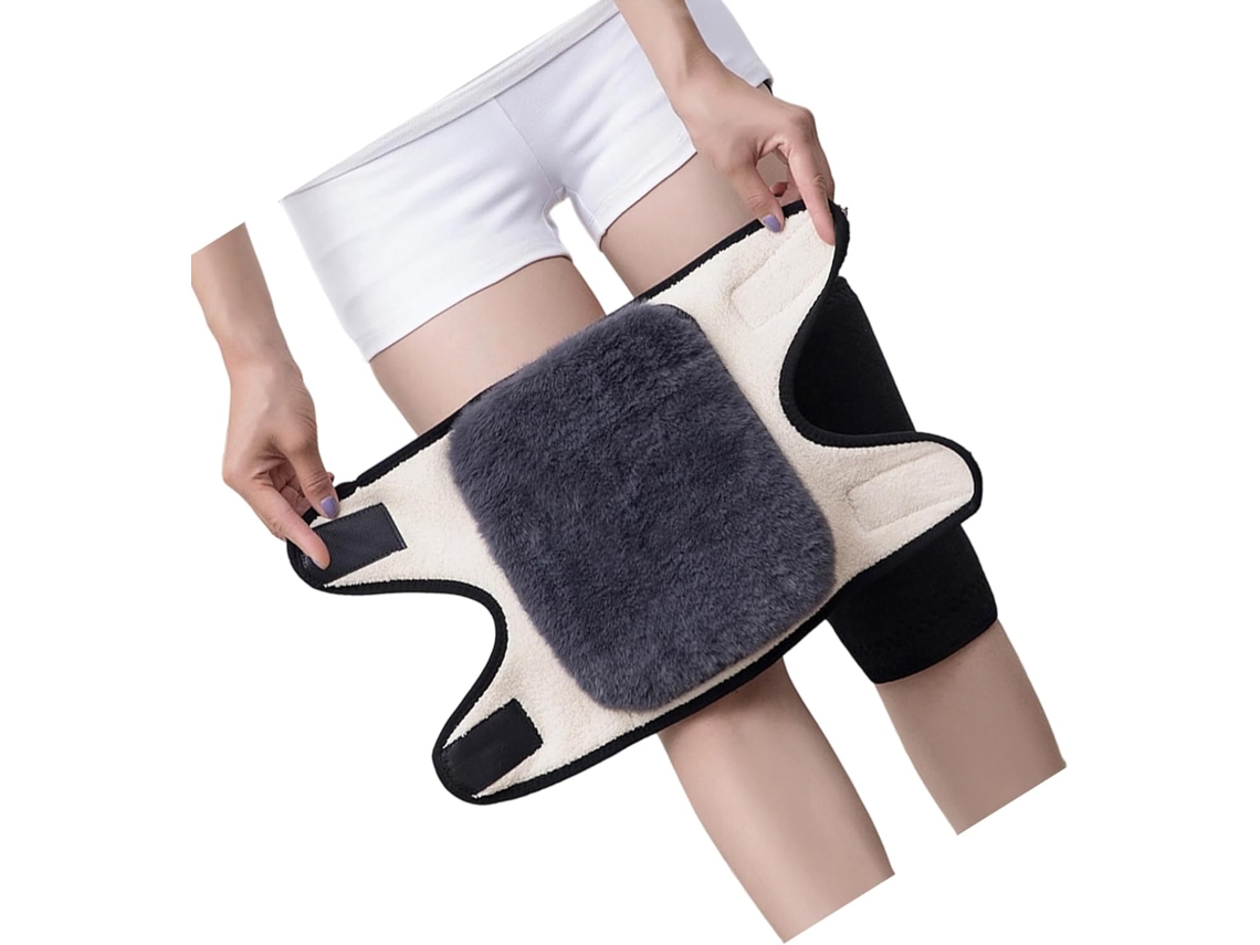 Joelheira Dupla Camada com Isolamento Térmico e À Prova de Vento, Ideal para Caminhadas, Esqui e Outras Atividades. SFUSHOS