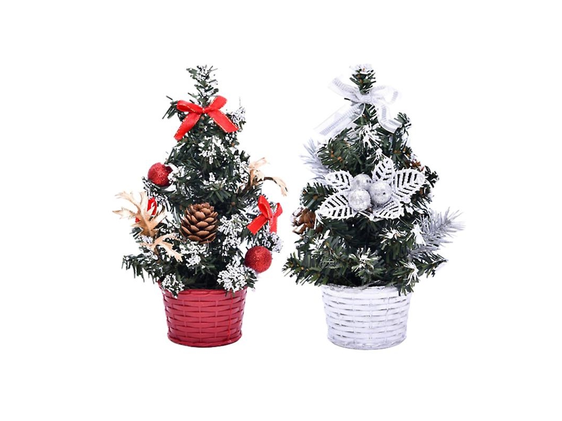 2 Peças de Árvore de Decoração de Natal ALLINLESS