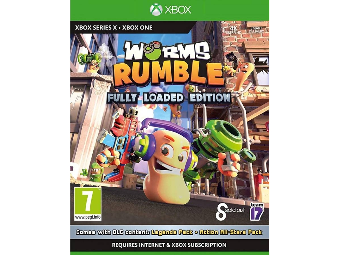 Jogo Xbox Série X Worms Rumble