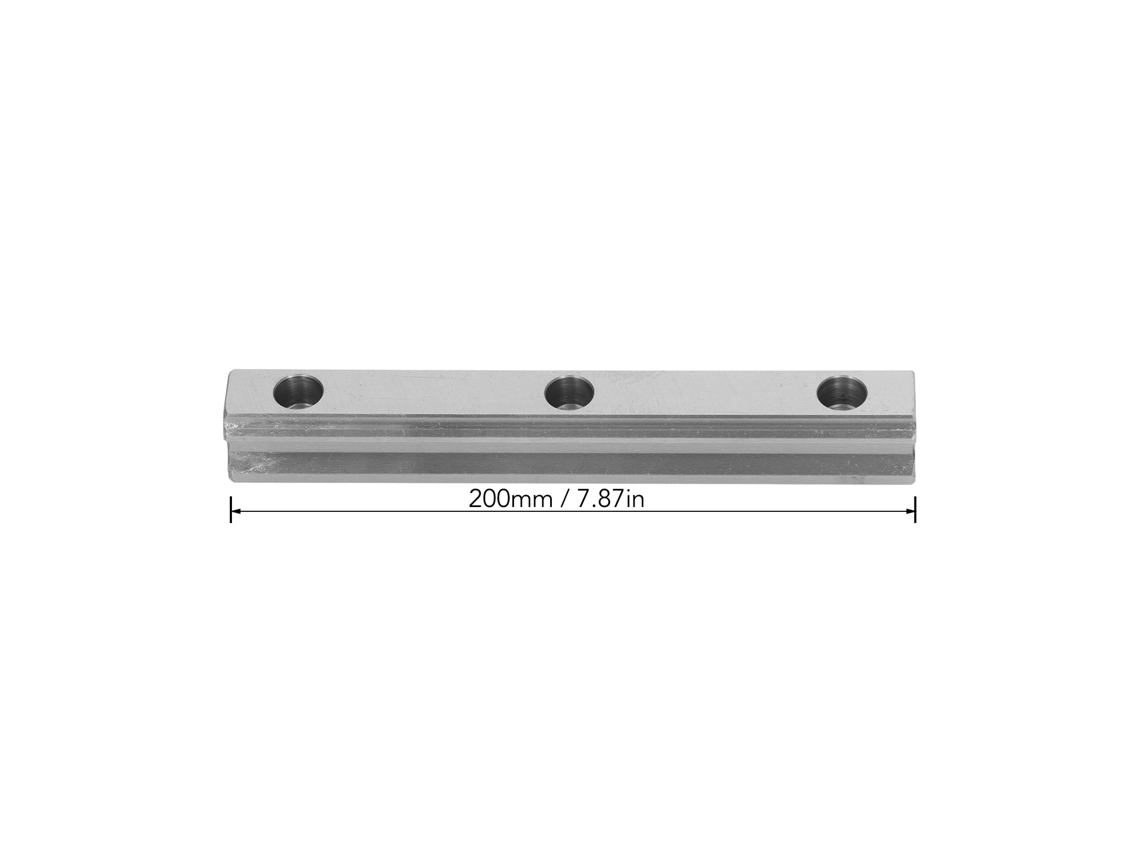 Guia Linear 200mm Para Cnc E Projetos Mecânicos