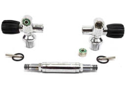 Torneira Para Garrafas de Mergulho METALSUB Tankbibo Valves 3/4 Npsm 232 Bar