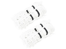 Vidaxl Redes Para Feno 2 Pcs Redondas 75x50 Cm Pp Branco