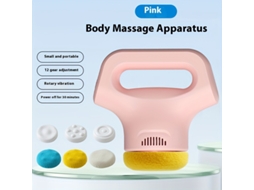 Massageador Elétrico Portátil com Carregamento Sem Fio, Unissex Aparelho para Modelagem Corporal, Função de Ajuste de 12 Velocidades, C... STELASPLEN