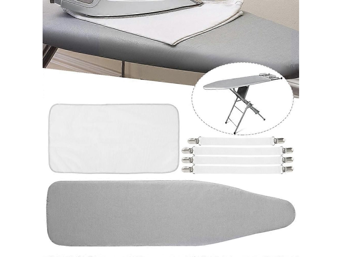 Capa De Tábua De Passar Roupa Refletiva E Resistente Ao Calor, Com Borda Elástica