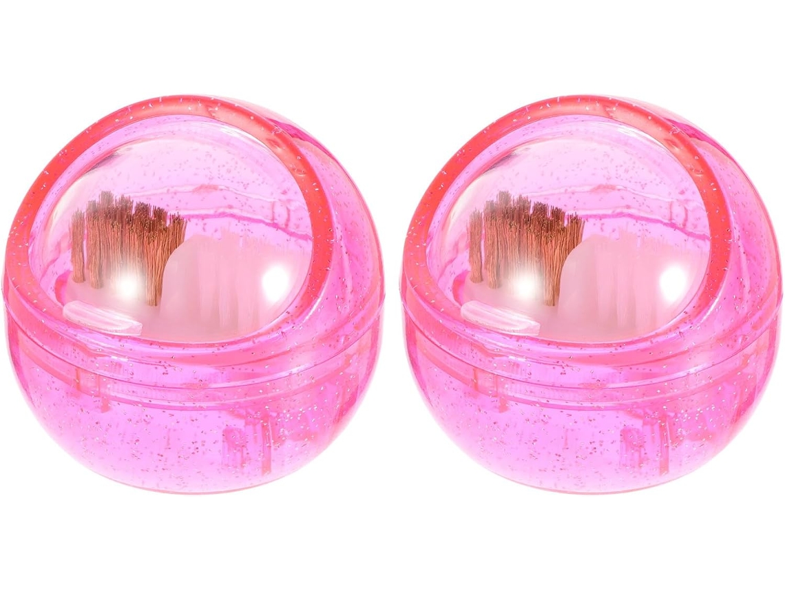 Escovas De Plástico Resistentes, Conjunto De 2, Para Limpeza De Brocas.
