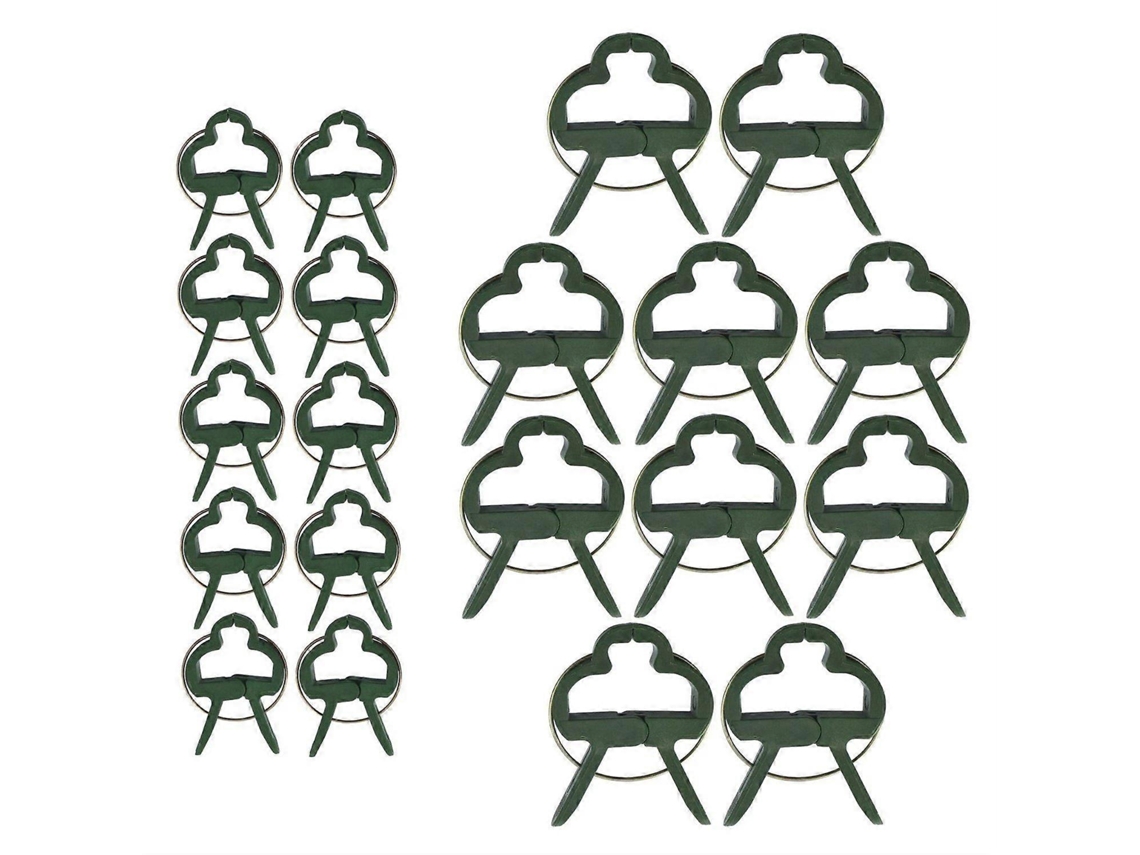 60 Clips de Plantas Trepadoras para Tomate e Plantas Climbing Clips (2 Tamanhos)