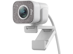 Webcam Logitech STREAMCAM White (1920X1080 - Full HD - Branco)