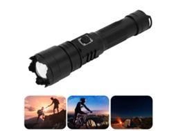 Lanterna Exterior Xhp70 Lanterna Led Super Brilhante À Prova De Água Usb Recarregável Para Ciclismo Campismo Caminhada Preta Yunzii