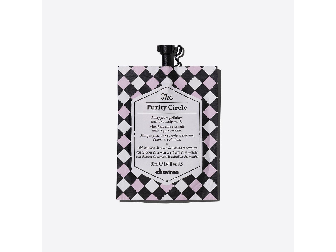 Davines The Circle Chronicles The Purity Circle Máscara para O Cabeloes 50 Ml
