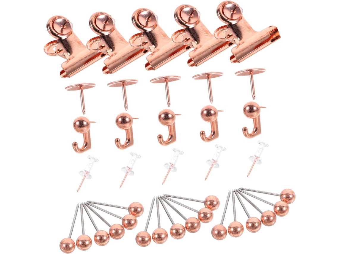 Tachinhas De Metal Transparentes E Charmosas Da Secfou Para Painéis